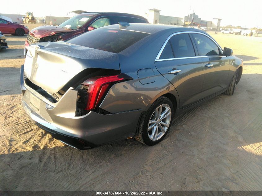 2021 CADILLAC CT4 LUXURY VIN: 1G6DA5RK0M0108899