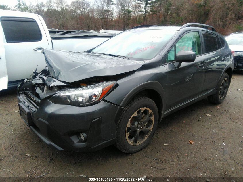 2022 SUBARU CROSSTREK PREMIUM VIN: JF2GTAPC7NH271241