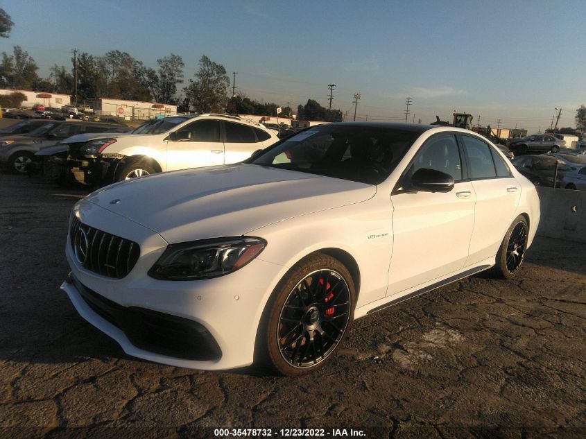 2020 MERCEDES-BENZ C-CLASS AMG C 63 S VIN: 55SWF8HB9LU331421