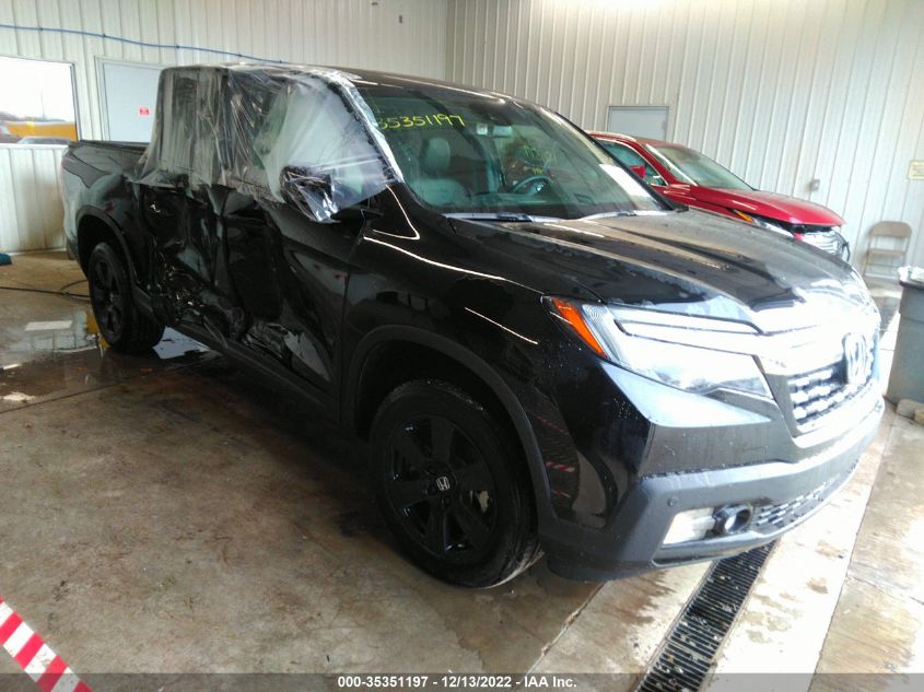 2020 HONDA RIDGELINE BLACK EDITION VIN: 5FPYK3F88LB016276