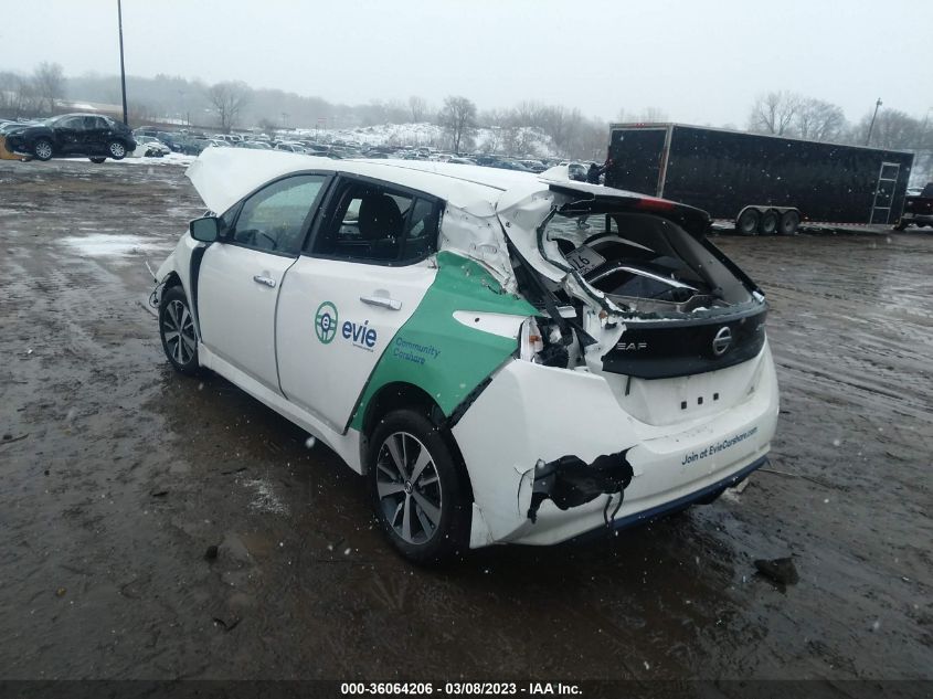 2022 NISSAN LEAF S PLUS VIN: 1N4BZ1BV8NC563709