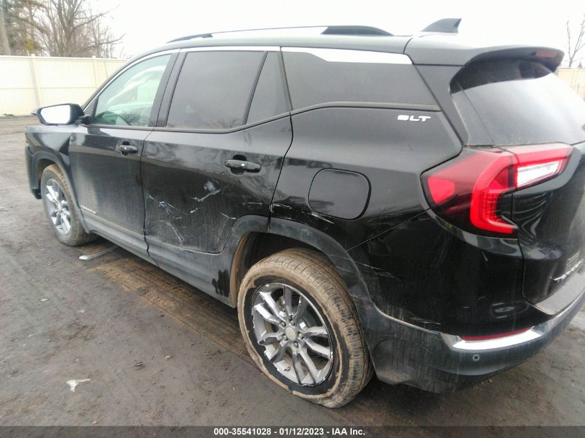 2022 GMC TERRAIN SLT VIN: 3GKALVEVXNL143338