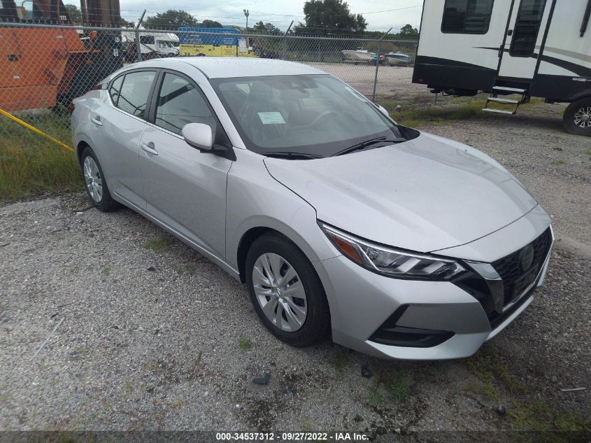 2022 NISSAN SENTRA S VIN: 3N1AB8BV0NY292979
