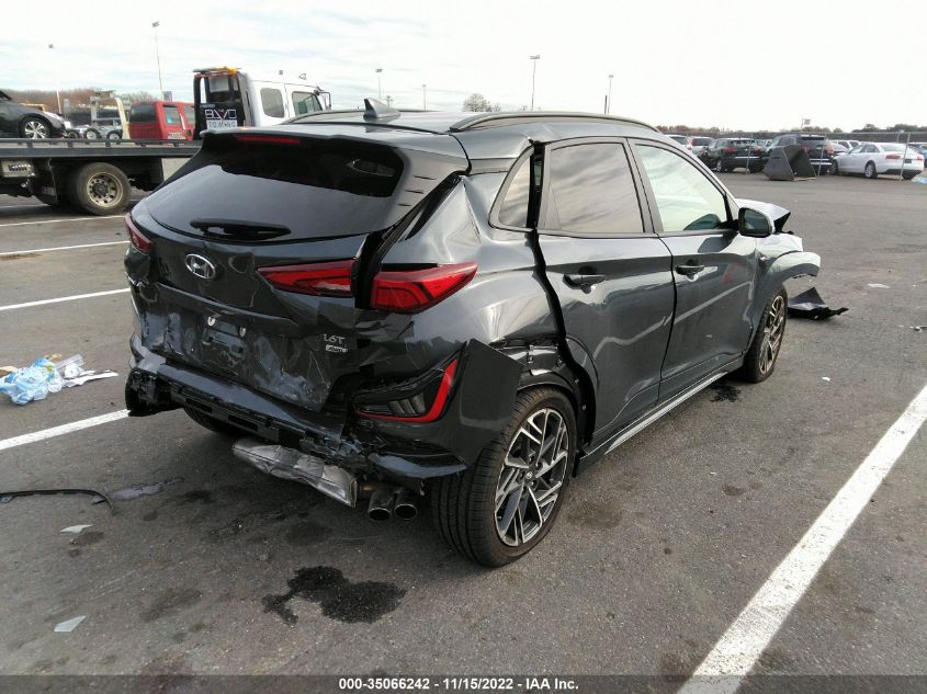 2022 HYUNDAI KONA N LINE VIN: KM8K3CA39NU811351