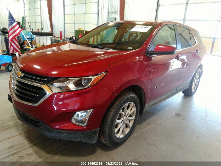 2021 CHEVROLET EQUINOX LT VIN: 2GNAXUEV5M6100563