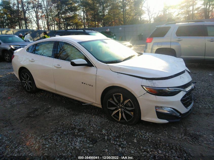 2022 CHEVROLET MALIBU RS VIN: 1G1ZG5ST1NF182943