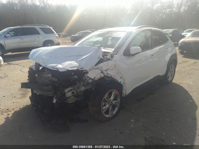 2022 HYUNDAI KONA SEL VIN: KM8K62AB2NU858875