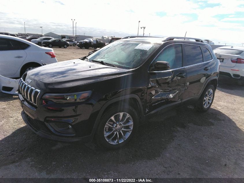 2021 JEEP CHEROKEE LATITUDE PLUS VIN: 1C4PJLLB7MD187956