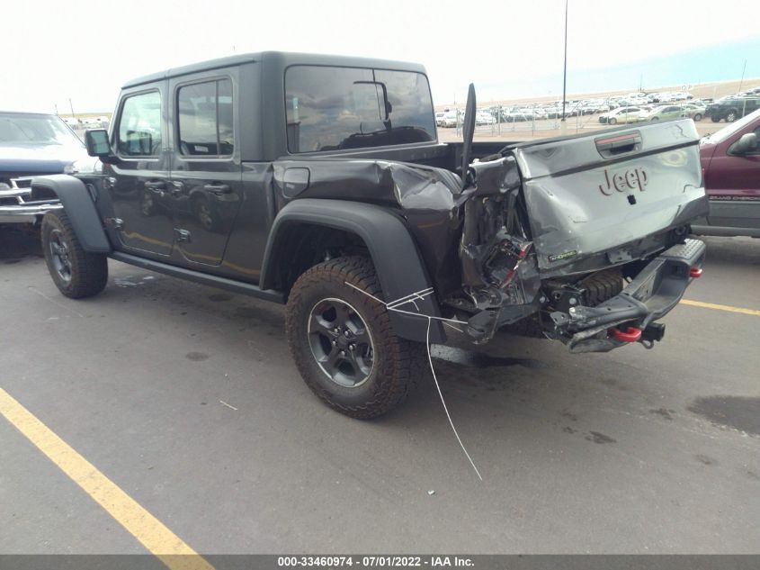 2022 JEEP GLADIATOR RUBICON VIN: 1C6JJTBM8NL127787