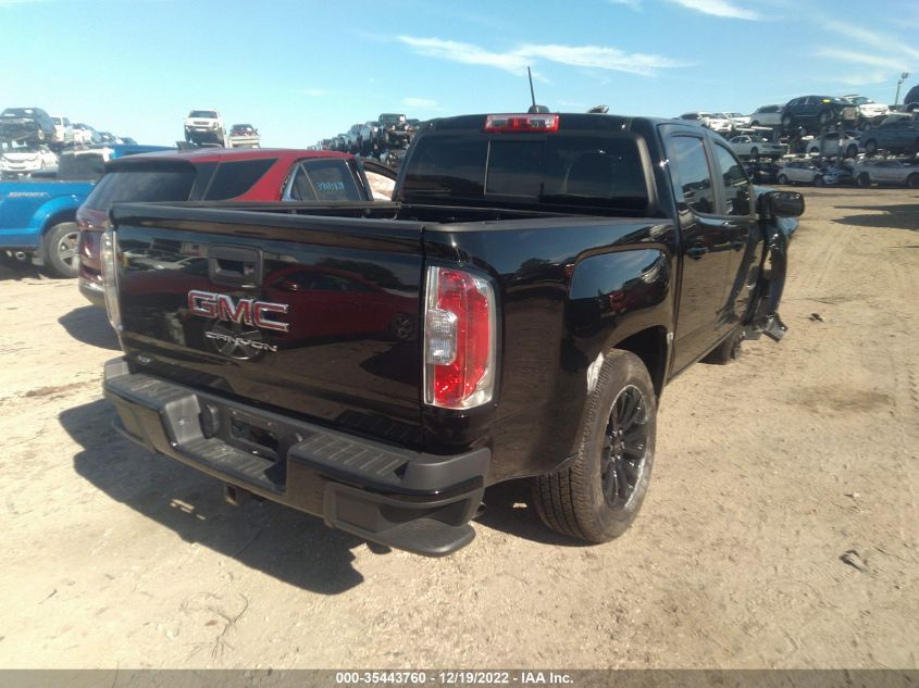 2022 GMC CANYON 2WD ELEVATION VIN: 1GTG5CEN5N1222198