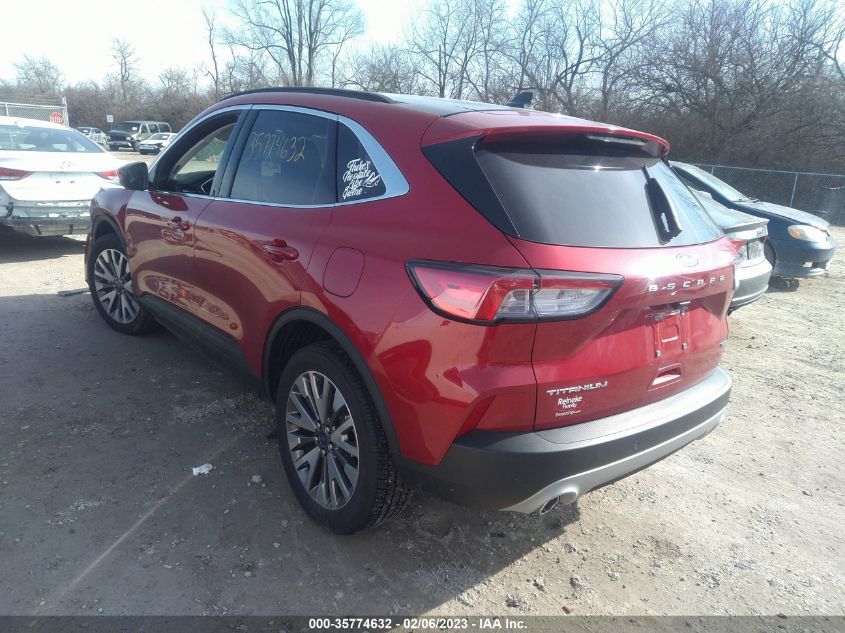2022 FORD ESCAPE TITANIUM HYBRID VIN: 1FMCU9DZ9NUA87567