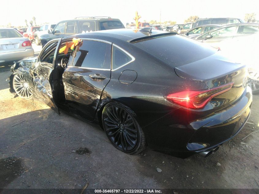 2021 ACURA TLX W/ADVANCE PACKAGE VIN: 19UUB6F64MA008324