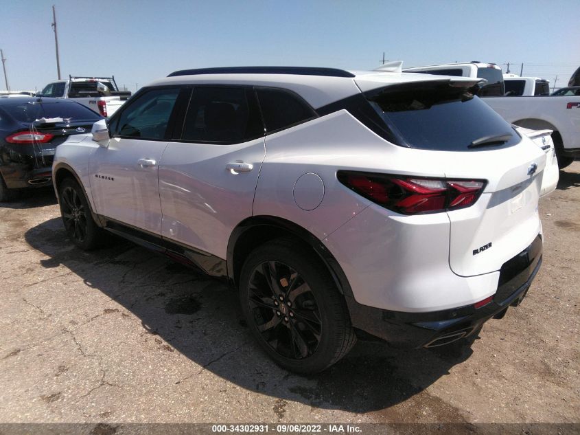 2021 CHEVROLET BLAZER RS VIN: 3GNKBERS4MS583375