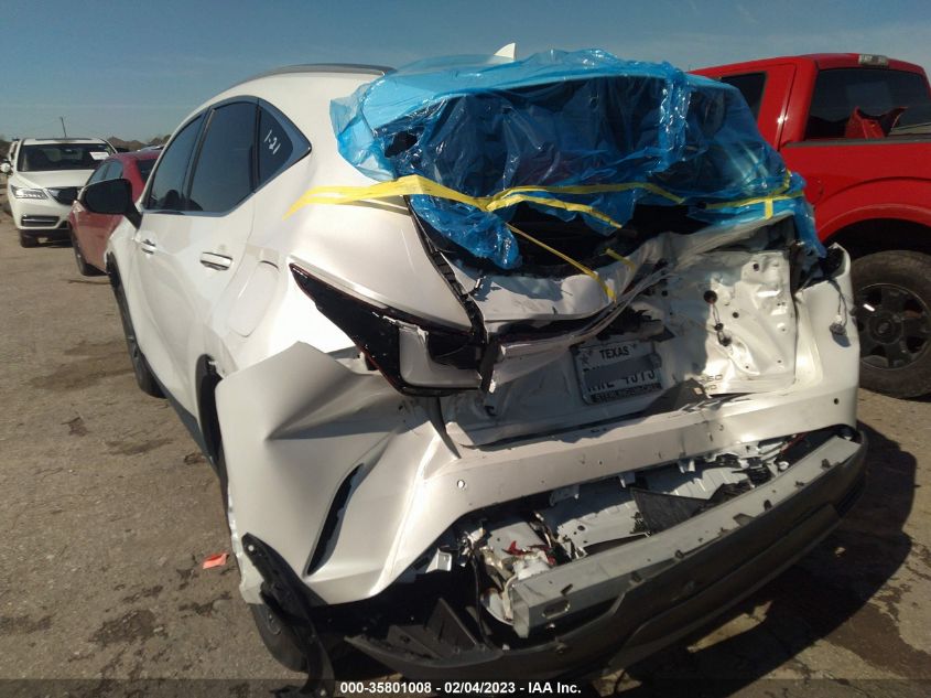 2022 LEXUS NX NX 350 PREMIUM VIN: 2T2GGCEZ1NC001962