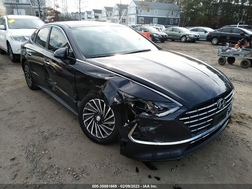 2022 HYUNDAI SONATA HYBRID SEL VIN: KMHL34JJ9NA038150