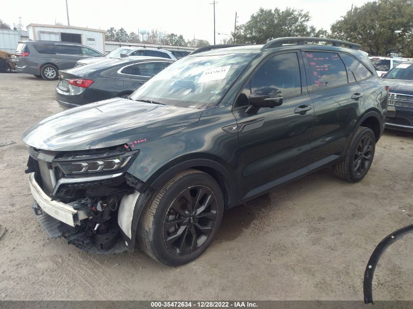 2021 KIA SORENTO SX PRESTIGE X-LINE VIN: 5XYRKDLF1MG025983