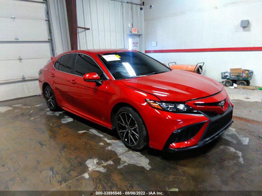 2021 TOYOTA CAMRY SE VIN: 4T1G11AK9MU442013