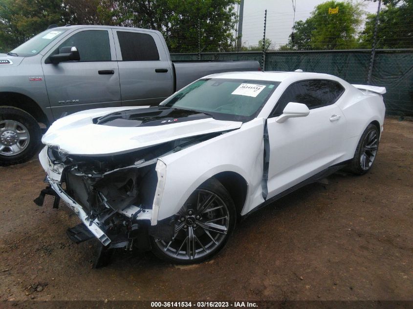 2022 CHEVROLET CAMARO ZL1 VIN: 1G1FJ1R63N0119908