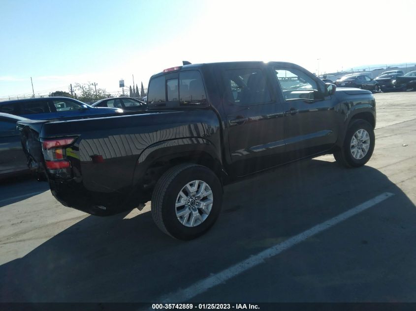 2022 NISSAN FRONTIER SV VIN: 1N6ED1EJ8NN606798