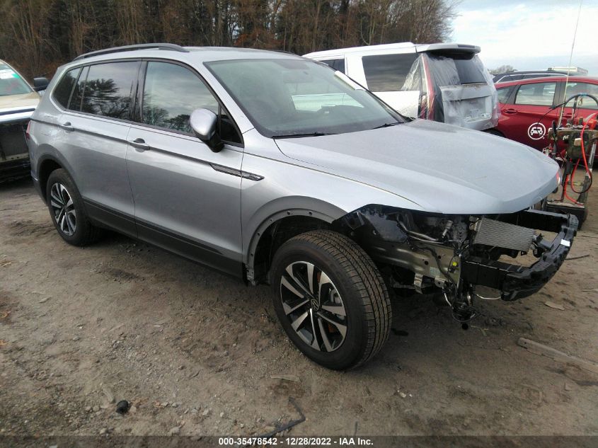2022 VOLKSWAGEN TIGUAN S VIN: 3VV0B7AX5NM059954