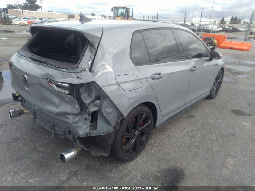 2022 VOLKSWAGEN GOLF GTI SE VIN: WVW987CD4NW191725