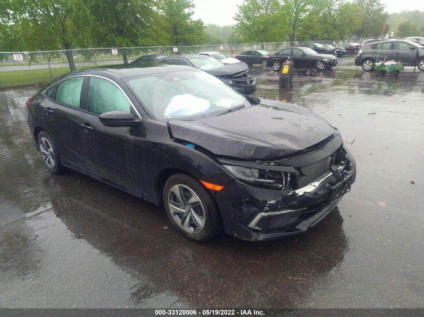 2021 HONDA CIVIC SEDAN LX VIN: 2HGFC2F69MH541575