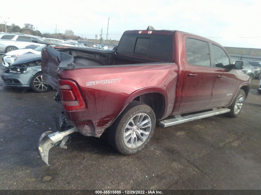 2022 RAM 1500 LARAMIE VIN: 1C6SRFJT9NN390219
