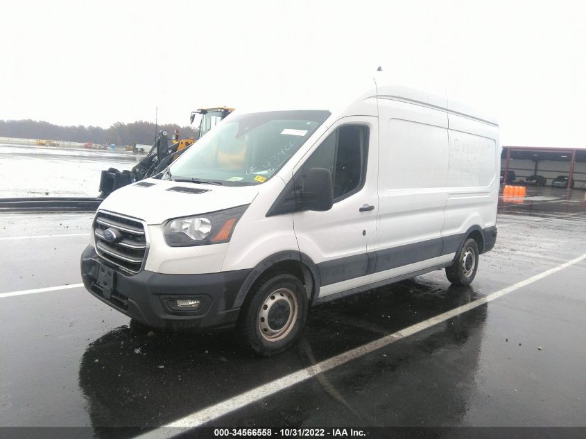 2020 FORD TRANSIT CARGO VAN VIN: 1FTBR1X87LKA99862