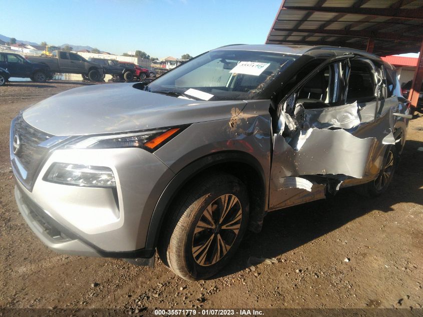 2022 NISSAN ROGUE SV VIN: JN8BT3BB7NW336754