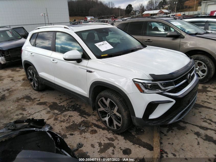 2022 VOLKSWAGEN TAOS SEL VIN: 3VV2X7B22NM047550