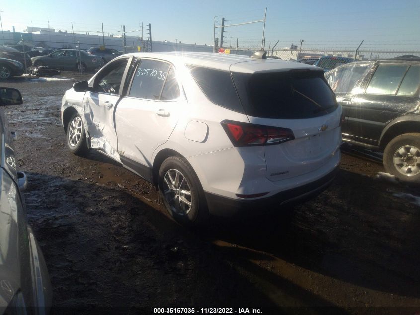 2022 CHEVROLET EQUINOX LT VIN: 3GNAXTEV6NL134907