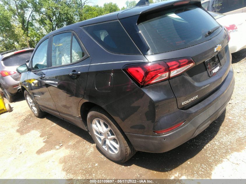 2022 CHEVROLET EQUINOX LS VIN: 3GNAXHEV0NS170661