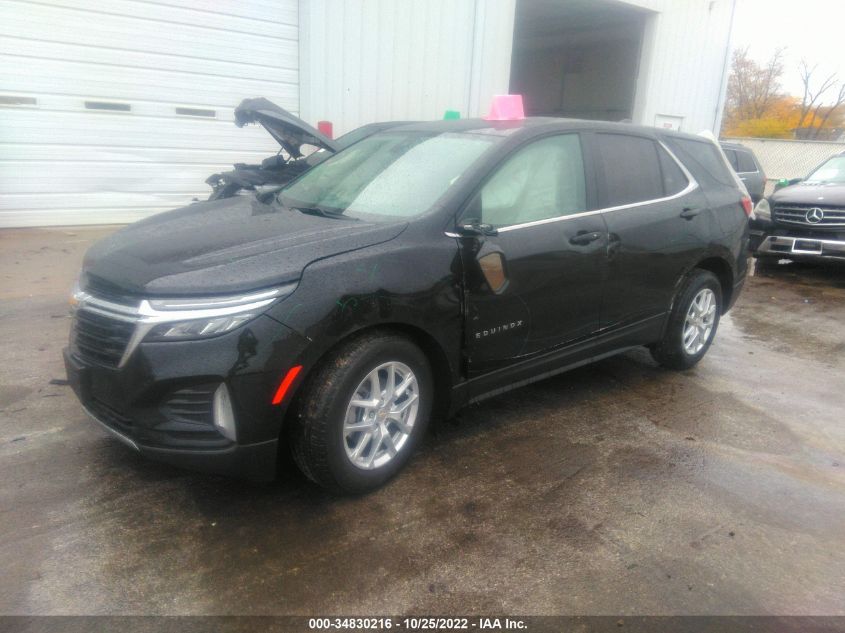 2022 CHEVROLET EQUINOX LT VIN: 3GNAXKEV0NL236679