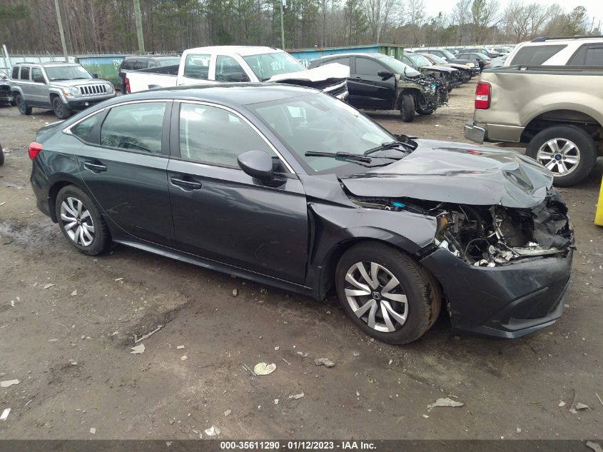 2022 HONDA CIVIC SEDAN LX VIN: 2HGFE2F22NH526263