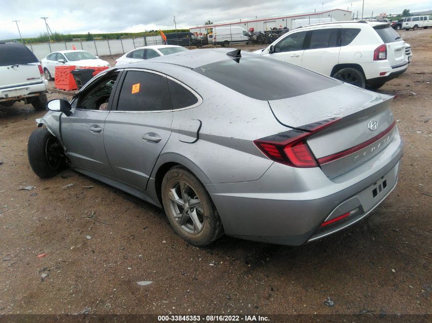 2020 HYUNDAI SONATA SE VIN: 5NPEG4JA7LH030040