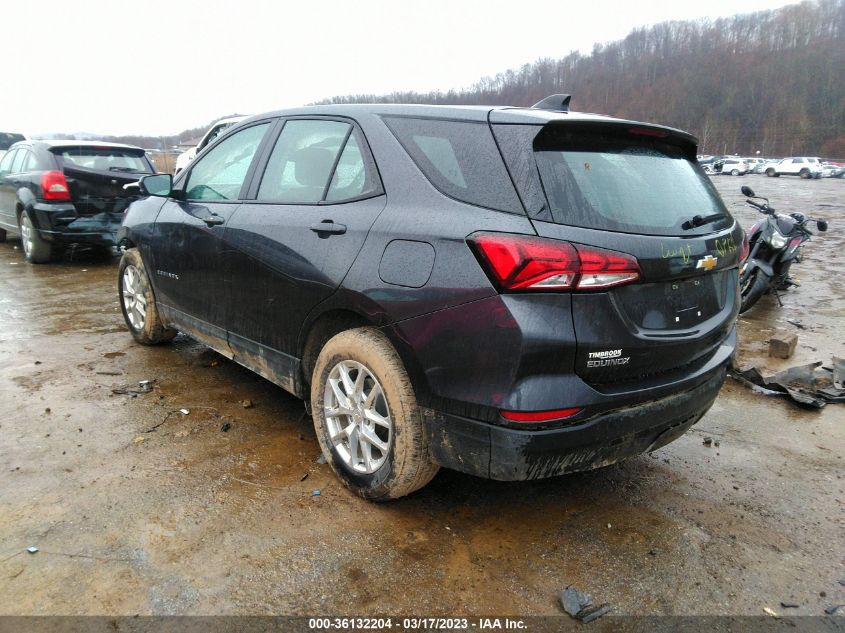 2022 CHEVROLET EQUINOX LS VIN: 3GNAXSEV6NS163193