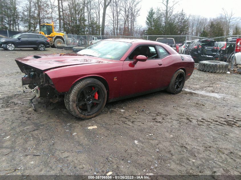 2021 DODGE CHALLENGER R/T SCAT PACK VIN: 2C3CDZFJ7MH622929