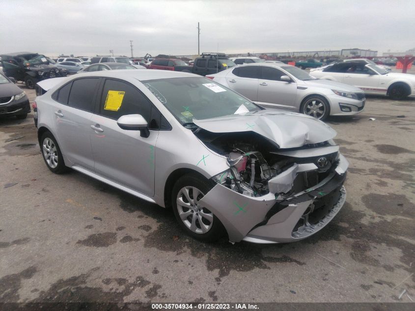 2022 TOYOTA COROLLA LE VIN: 5YFEPMAE3NP295997