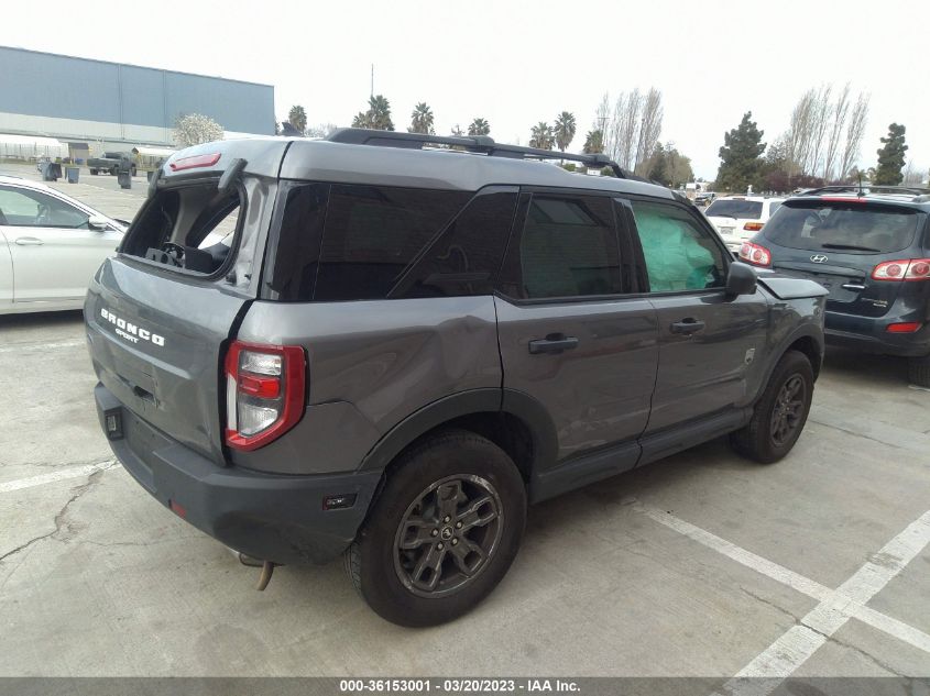 2022 FORD BRONCO SPORT BIG BEND VIN: 3FMCR9B66NRD89156