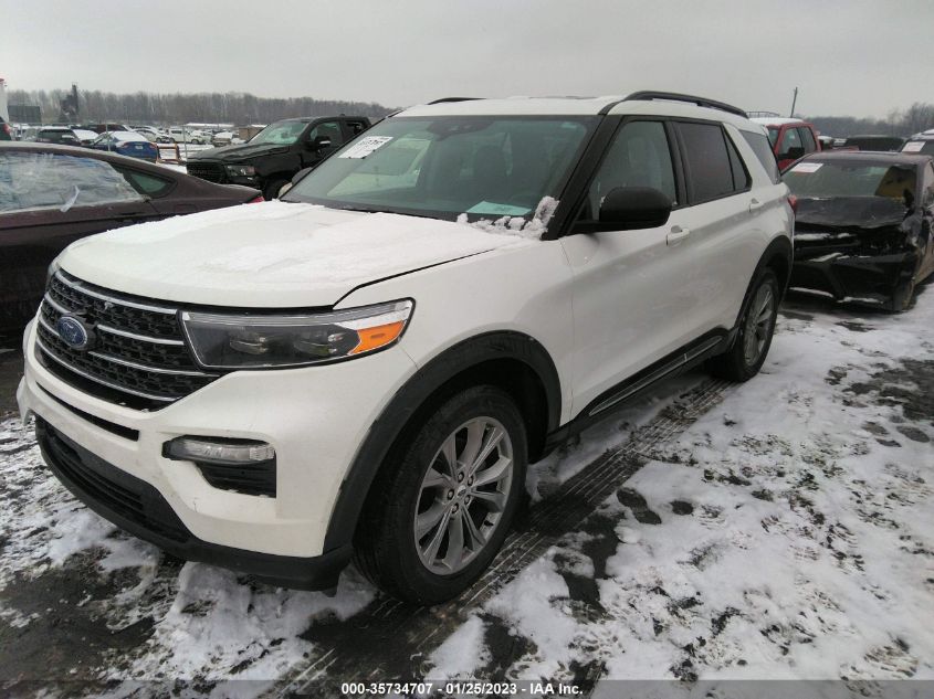 2022 FORD EXPLORER XLT VIN: 1FMSK8DH0NGA23323