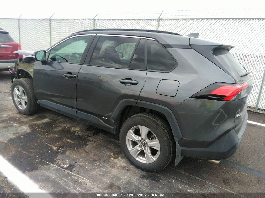 2021 TOYOTA RAV4 HYBRID XLE VIN: 4T3RWRFV7MU026772