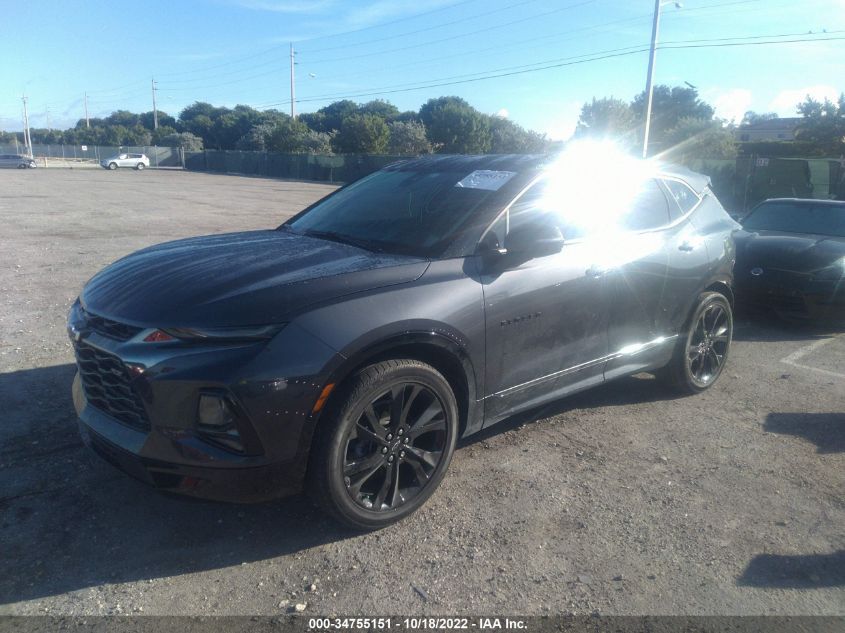 2021 CHEVROLET BLAZER RS VIN: 3GNKBERSXMS526162