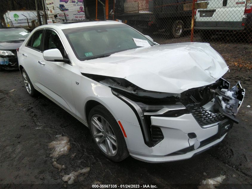 2021 CADILLAC CT4 LUXURY VIN: 1G6DK5RK0M0120550