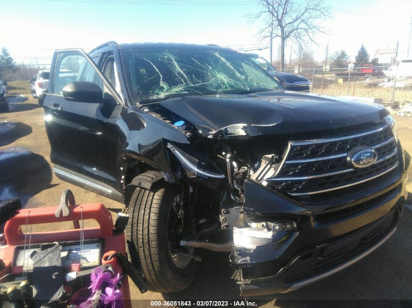 2022 FORD EXPLORER XLT VIN: 1FMSK8DHXNGB08119