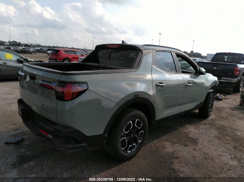 2022 HYUNDAI SANTA CRUZ SEL PREMIUM VIN: 5NTJDDAF8NH024335