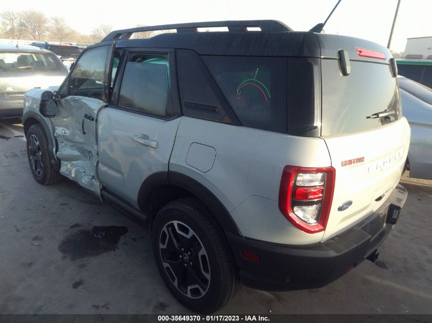 2022 FORD BRONCO SPORT OUTER BANKS VIN: 3FMCR9C60NRD77583