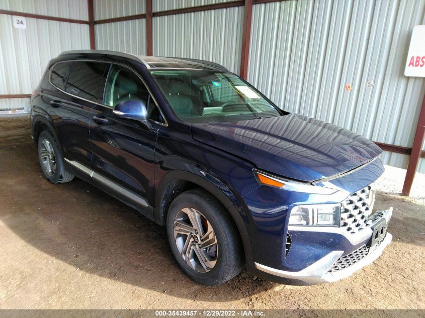 2021 HYUNDAI SANTA FE SEL VIN: 5NMS34AJ1MH329438