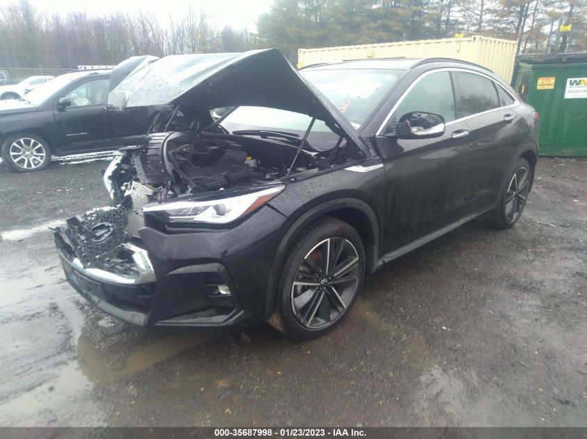 2022 INFINITI QX55 LUXE VIN: 3PCAJ5J36NF111491