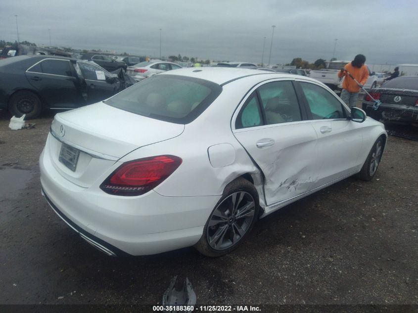 2021 MERCEDES-BENZ C-CLASS C 300 VIN: W1KWF8DB7MR611749