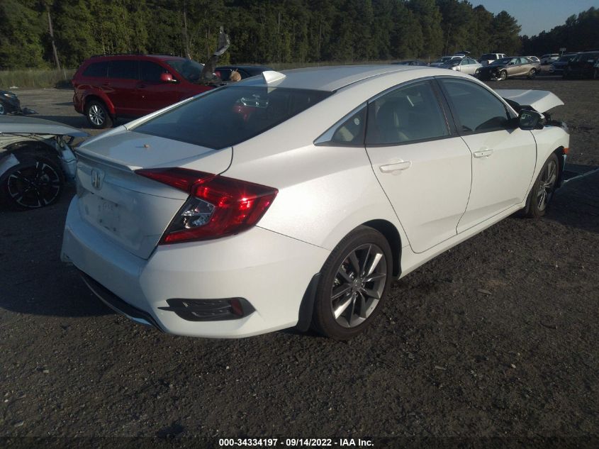 2021 HONDA CIVIC SEDAN EX-L VIN: 2HGFC1F76MH704993